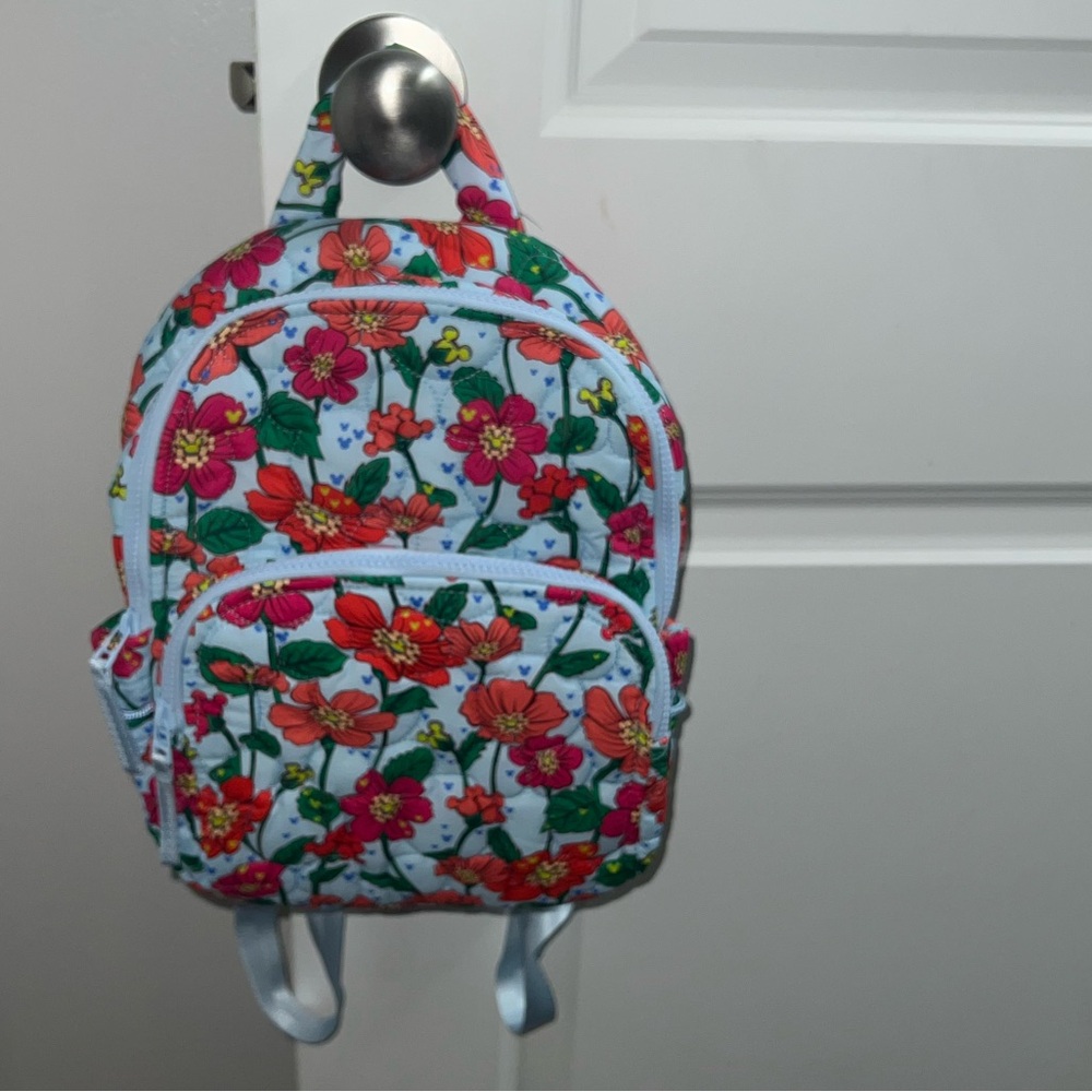 Free Gift! Vera Bradley Mickey Meadow Backpack